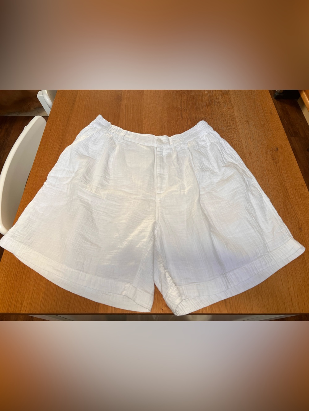 aerie White Lightweight Shorts
